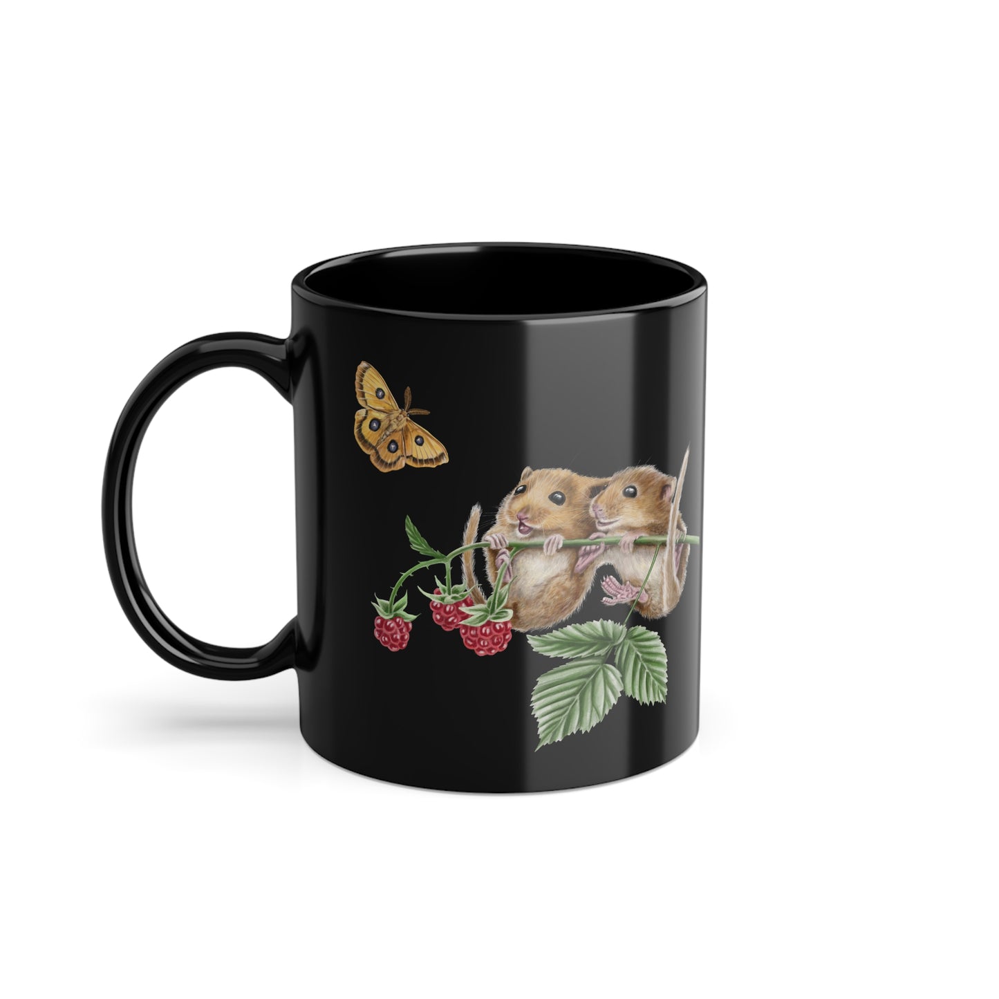 Tasse mit Haselmaus-Motiv