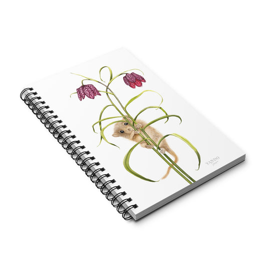 Notizbuch – Haselmaus und Schachbrettblume