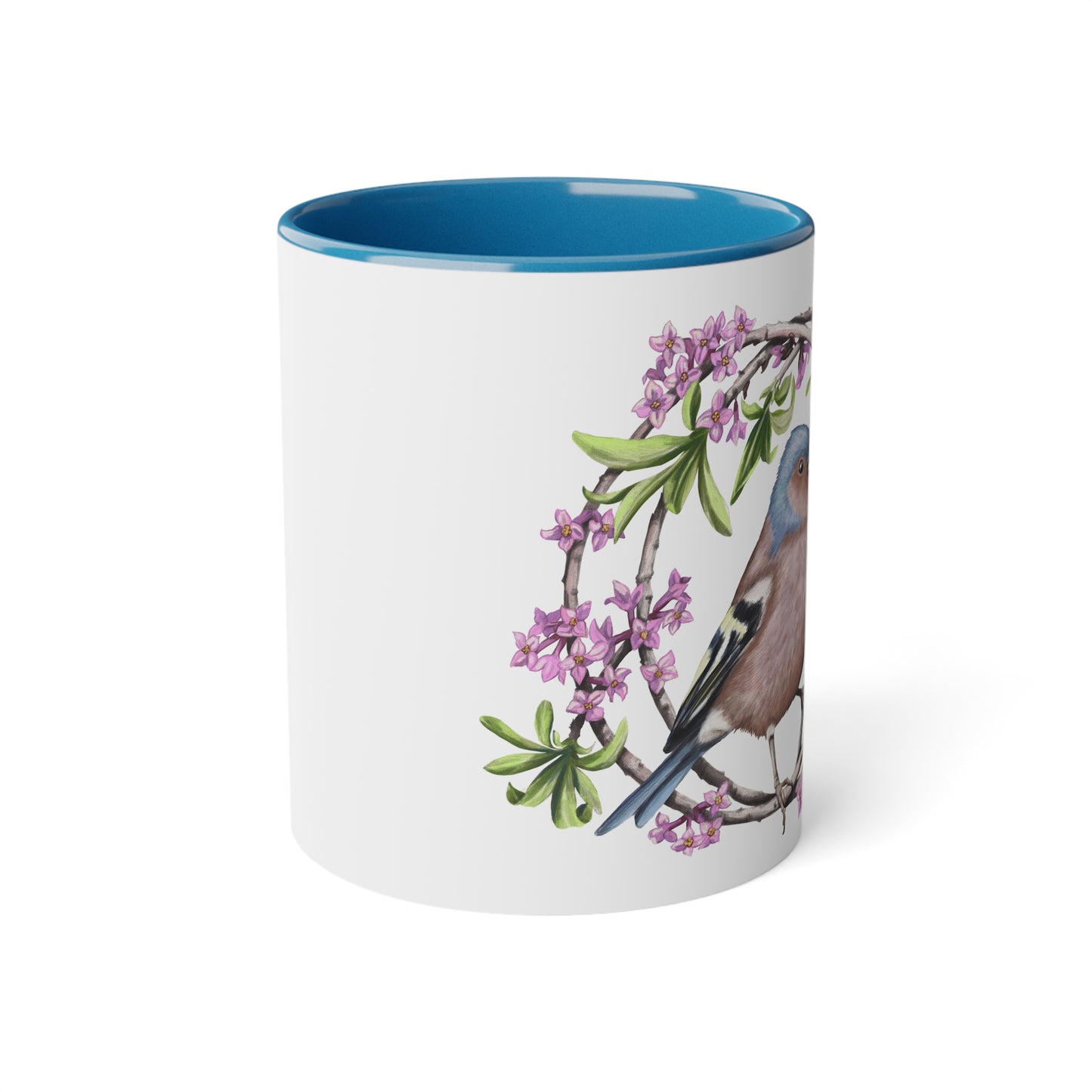 Tasse mit Buchfink-Motiv