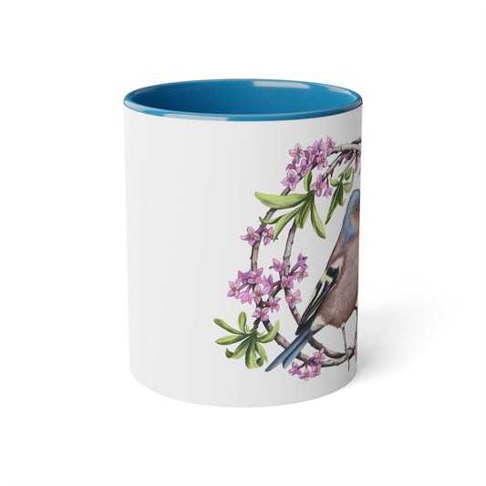 Tasse – Buchfink und Seidelbast
