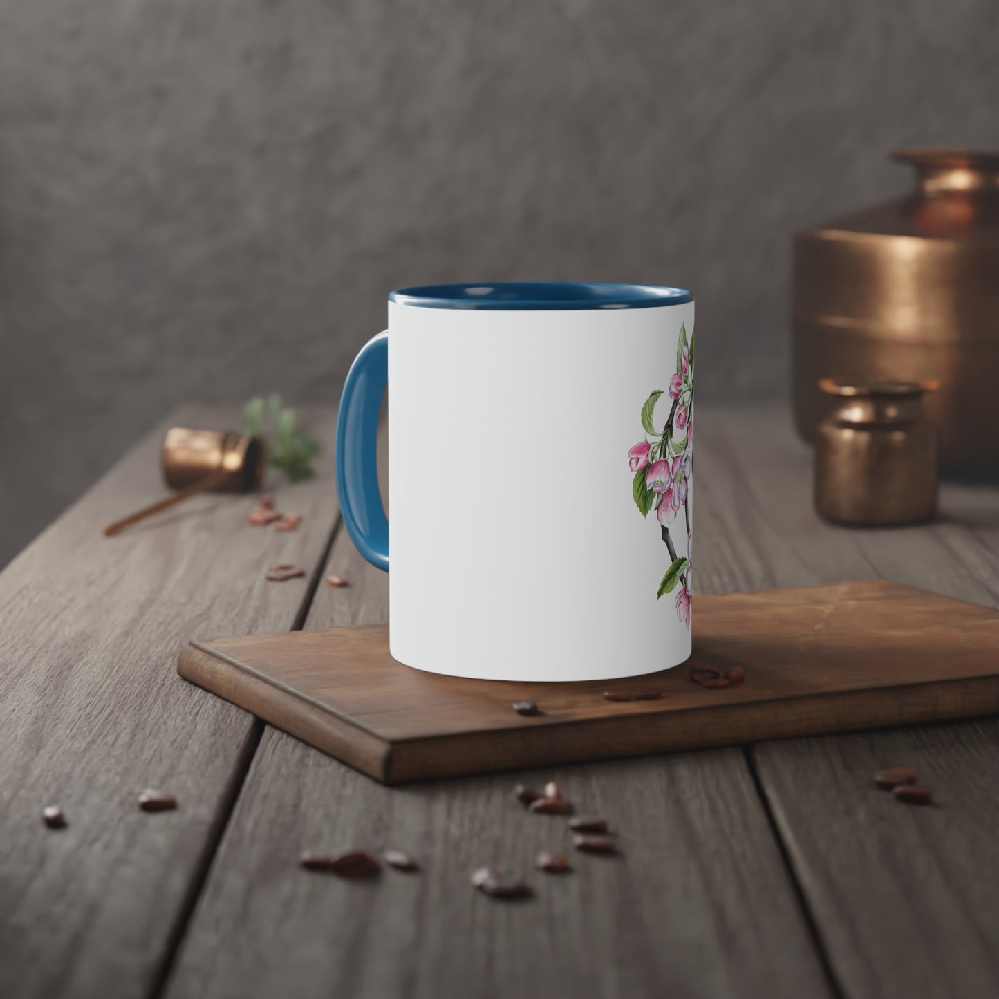 Tasse mit Blaumeise-Motiv