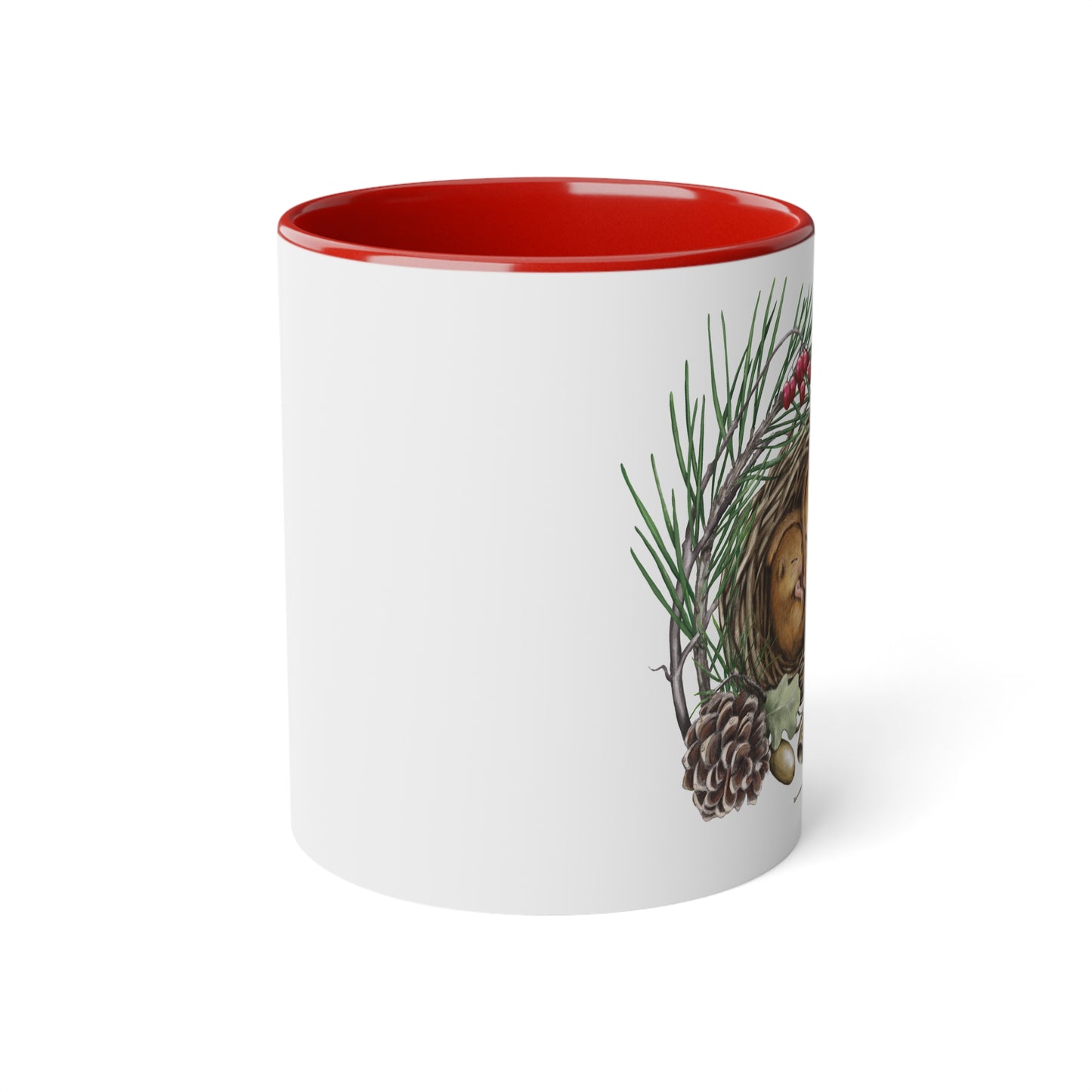 Tasse mit Haselmaus-Motiv