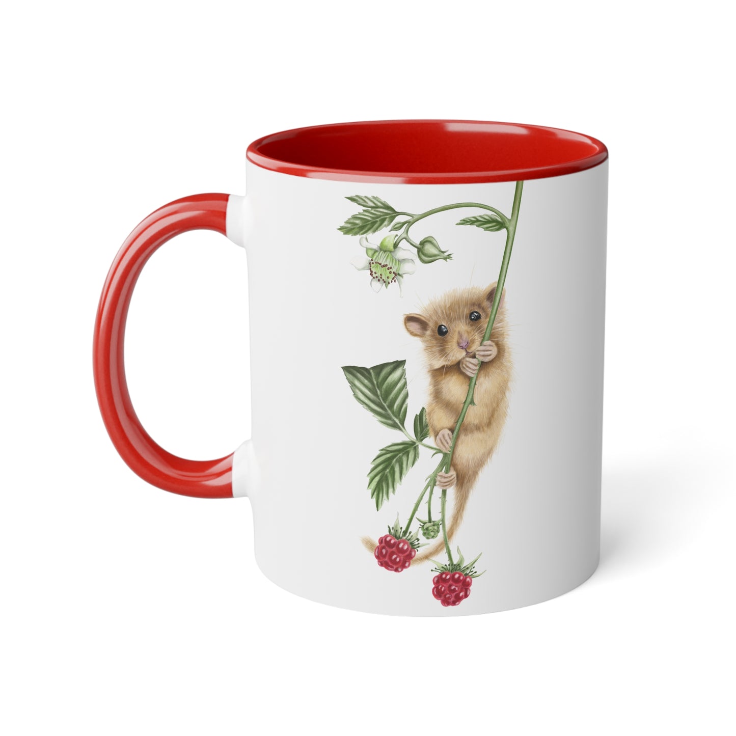 Tasse mit Haselmaus-Motiv