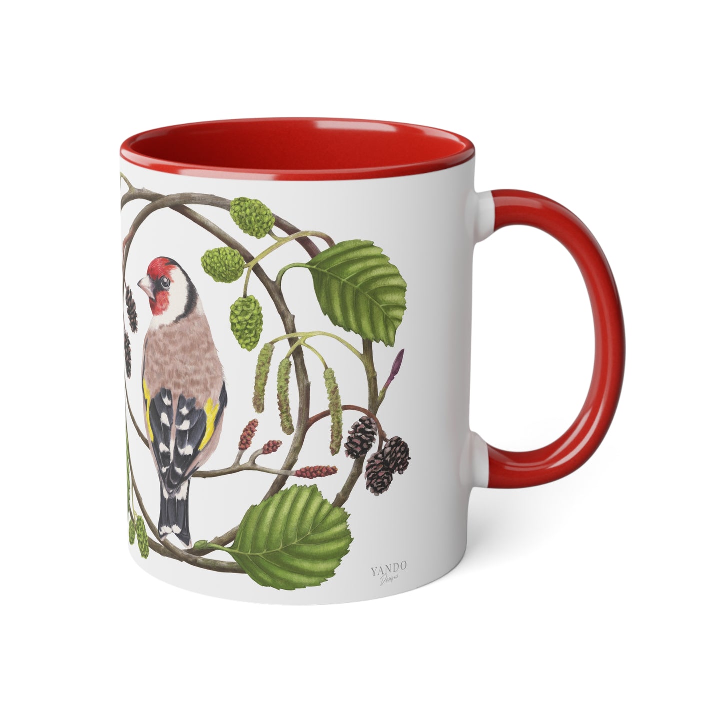 Tasse mit Stieglitz-Motiv II