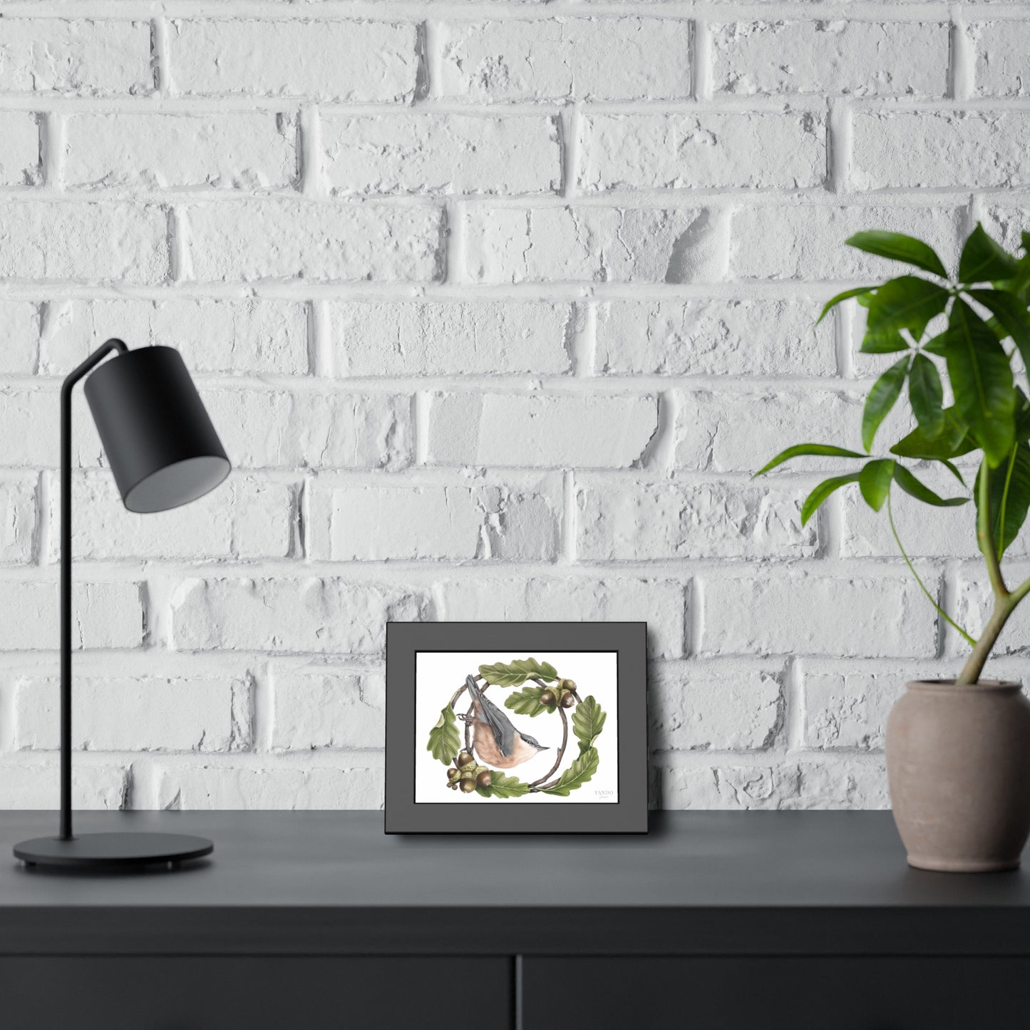 Fine art Druck gerahmt – Kleiber