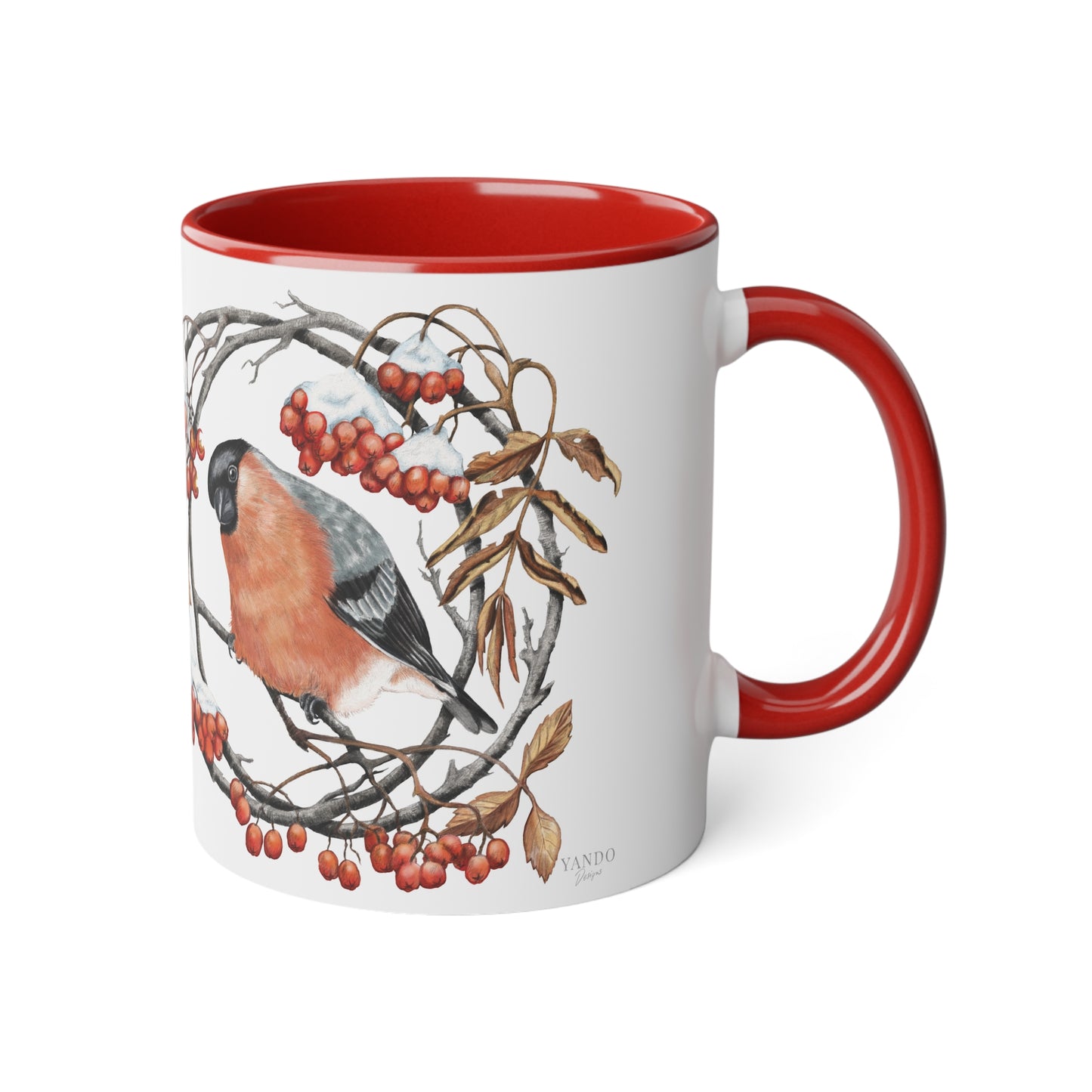 Tasse mit Gimpel-Motiv II