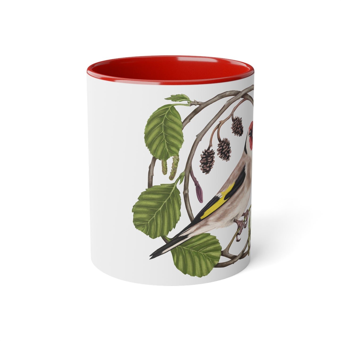Tasse mit Stieglitz-Motiv I