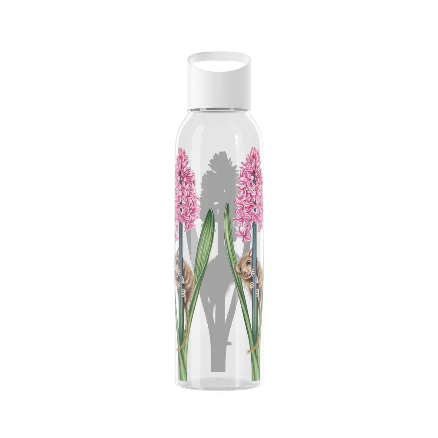 Wasserflasche – Haselmaus und Hyazinthe