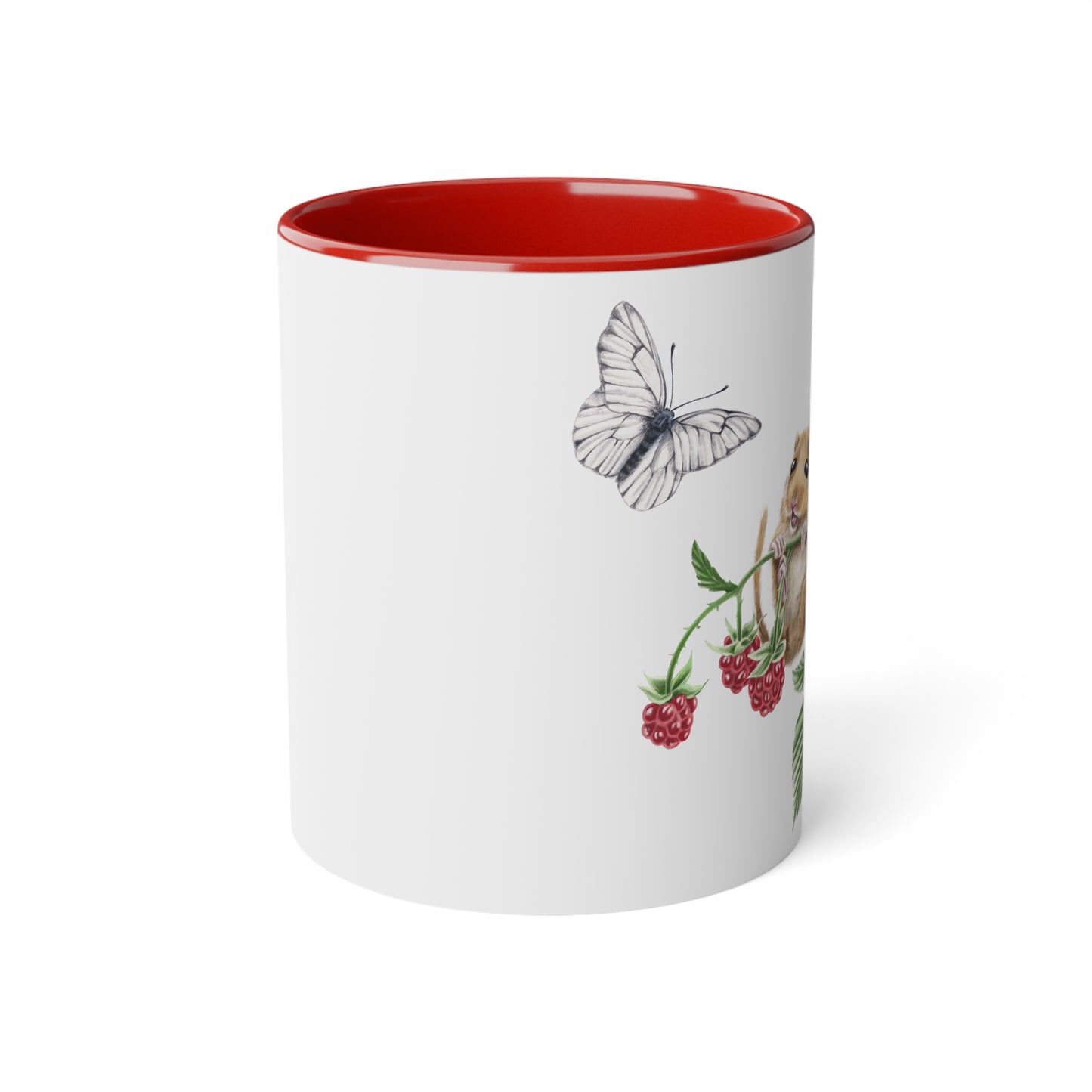 Tasse mit Haselmaus-Motiv