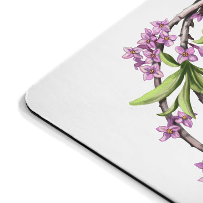 Mousepad – Buchfink und Seidelbast