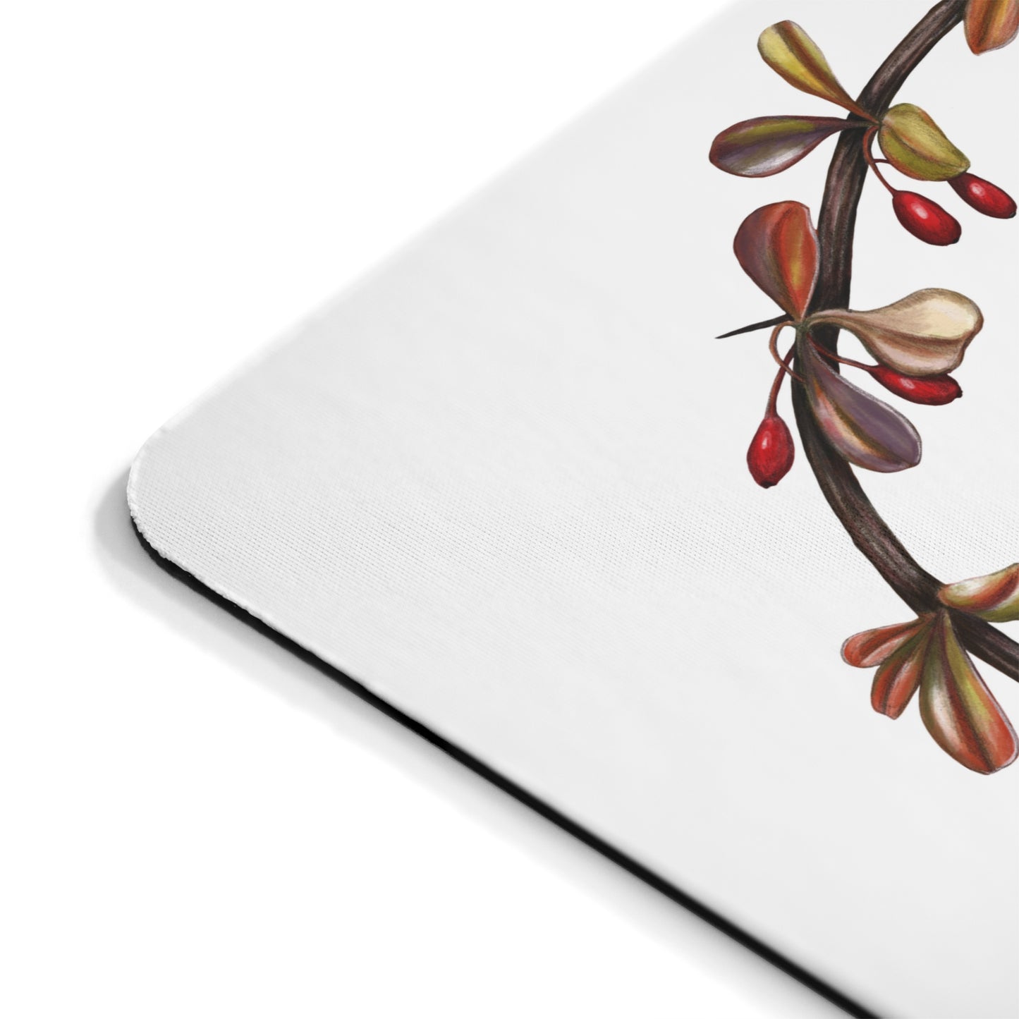 Mousepad – Feldsperlinge und Berberitze