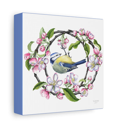 Leinwanddruck – Blaumeise