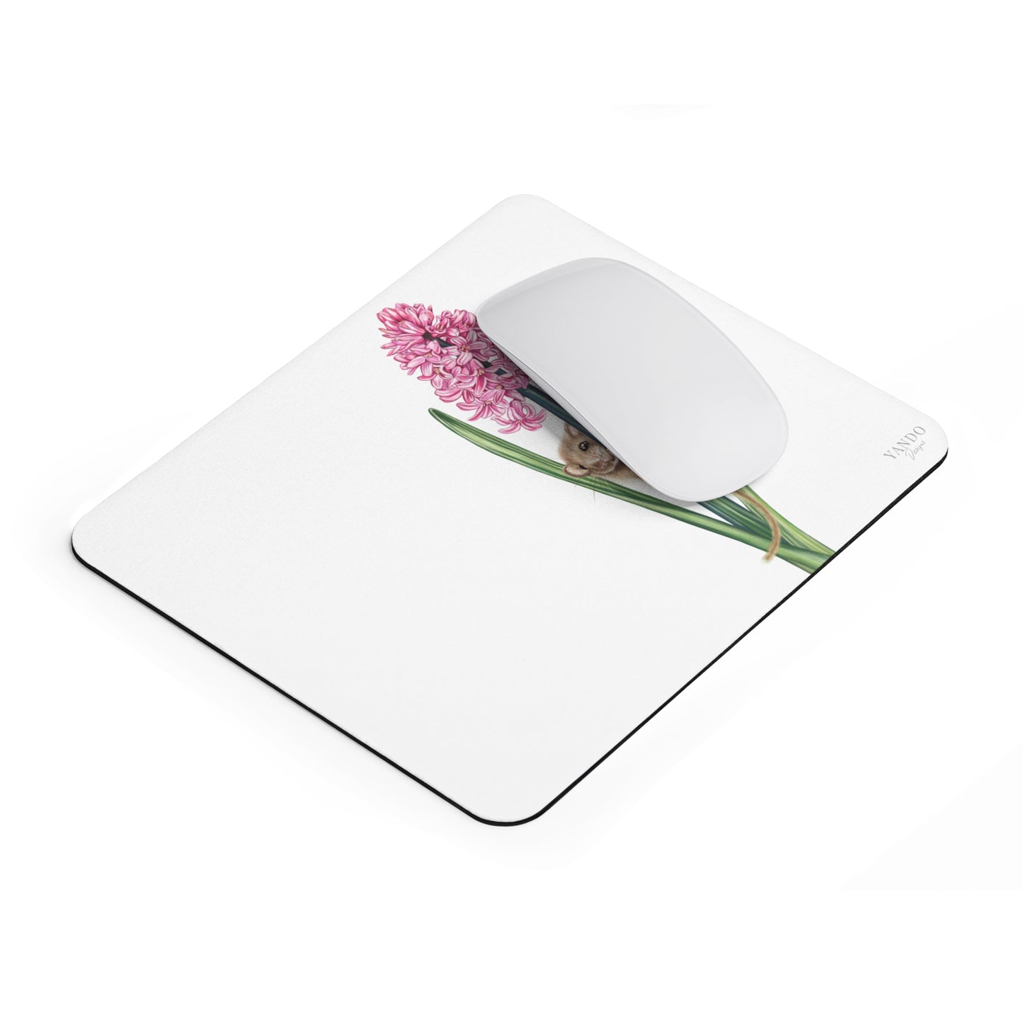 Mousepad – Haselmaus und Hyazinthe