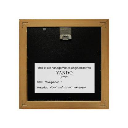 Handgemaltes Original Honigbiene I