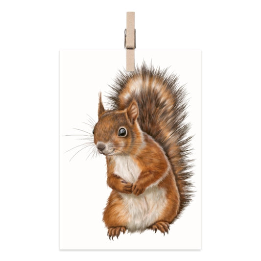 Geschenkanhänger Eichhörnchen I