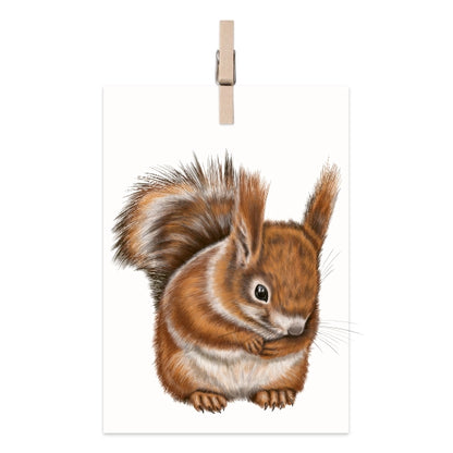 Geschenkanhänger Eichhörnchen II