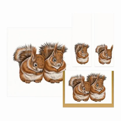 Eichhörnchen Paar - Geschenk-Sammlung