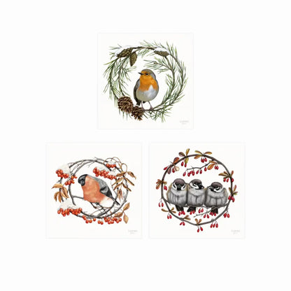 Heimische Wintervögel - Kunstdruck-Sammlung